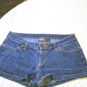 CITY STREETS Denim Shorts